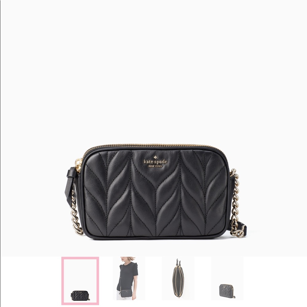 NWT Kate Spade Briar Lane Quilted Kendall Cross-Bo